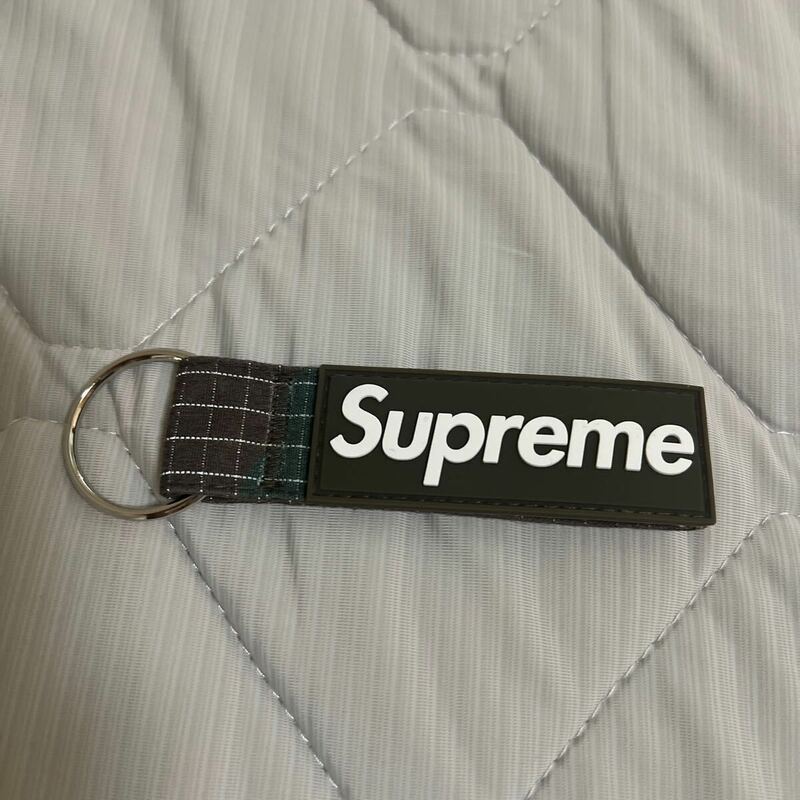 24SS Supreme Ripstop Keychain シュプリーム リップストップ キーチェーン Woodland Camo