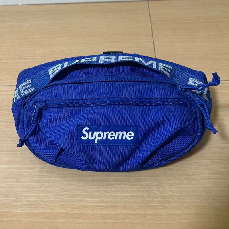 18SS Supreme Waist Bag Royal シュプリーム ウエストバッグ