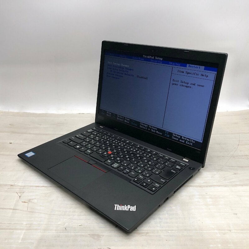 Lenovo ThinkPad L480 20LT-A00LJP Core i5 8250U 1.60GHz/16GB/256GB(NVMe) 〔A0310〕