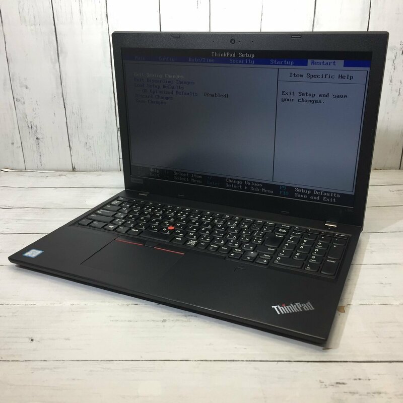 Lenovo ThinkPad L580 20LX-S1YY00 Core i5 8350U 1.70GHz/16GB/256GB(NVMe) 〔C0330〕