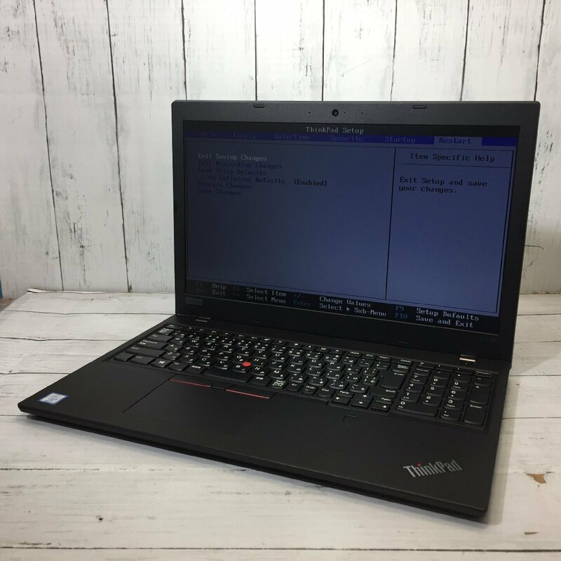 Lenovo ThinkPad L580 20LX-S1YY00 Core i5 8350U 1.70GHz/16GB/256GB(NVMe) 〔C0326〕