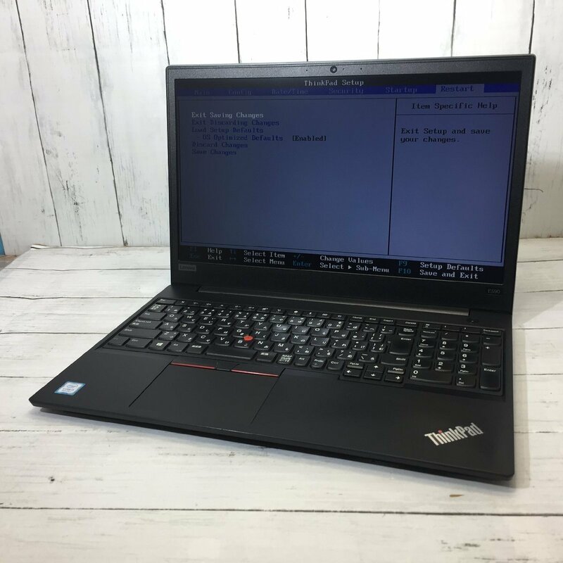 Lenovo ThinkPad E590 20NC-S09800 Core i5 8265U 1.60GHz/8GB/256GB(NVMe) 〔C0318〕