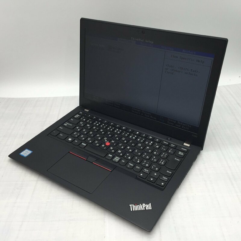 Lenovo ThinkPad X280 20KE-S4K000 Core i5 8250U 1.60GHz/8GB/128GB(SSD) 〔B0202〕