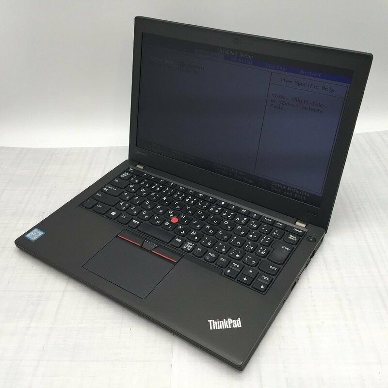 Lenovo ThinkPad X270 20HM-A19UJP Core i7 7500U 2.70GHz/16GB/なし 〔B0712〕