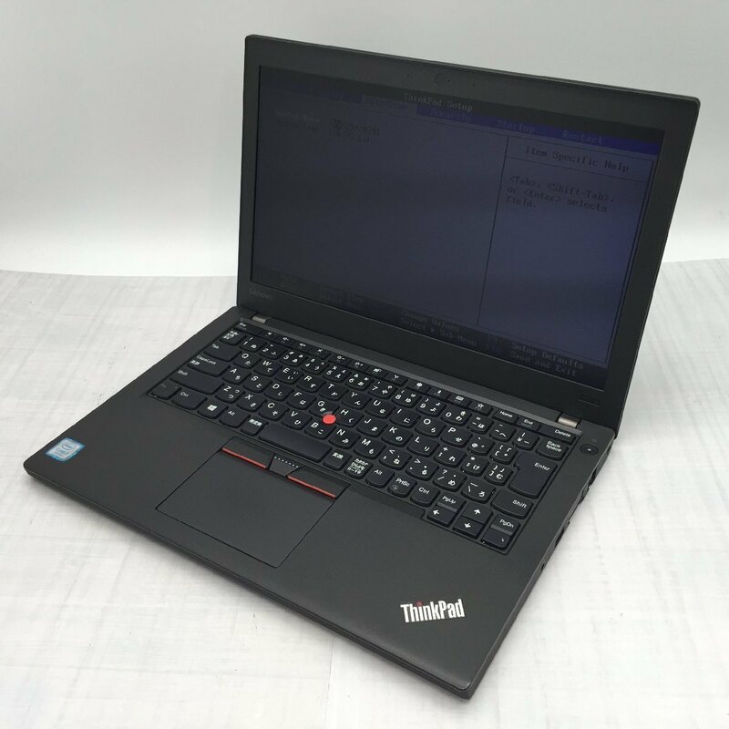 Lenovo ThinkPad X270 20HM-A19UJP Core i7 7500U 2.70GHz/16GB/なし 〔B0714〕