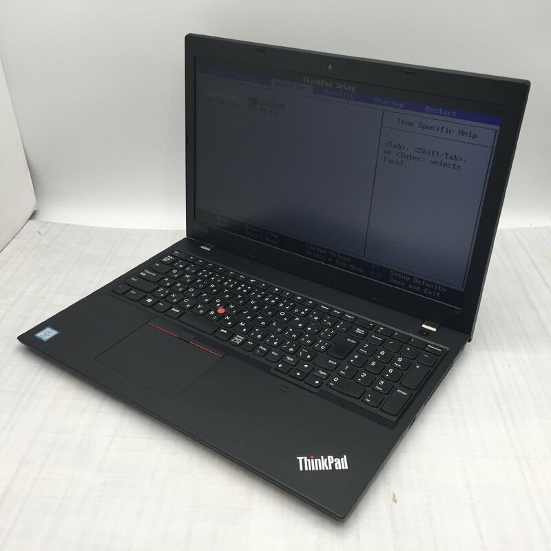 Lenovo ThinkPad L580 20LX-S1YY00 Core i5 8350U 1.70GHz/16GB/256GB(NVMe) 〔B0613〕
