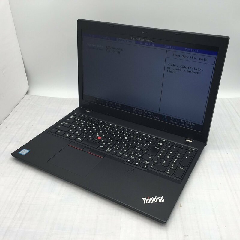 Lenovo ThinkPad L580 20LX-S1YY00 Core i5 8350U 1.70GHz/16GB/256GB(NVMe) 〔B0519〕