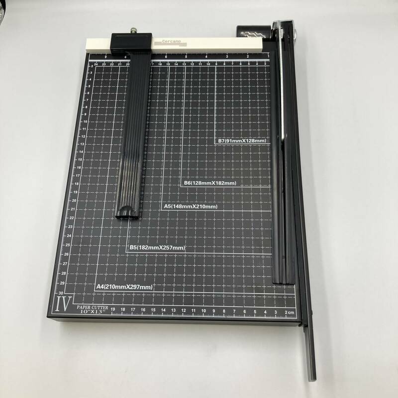 Cercano 裁断機 ペーパーカッター A4サイズ裁断機 カッター/Y22401-X1