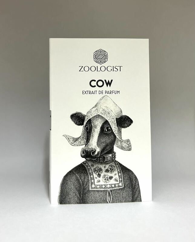 《送料無料》ズーロジスト カウ エキストレドパルファム 2ml サンプル ※未使用※ #zoologist Cow #ミルクアコード #アップル