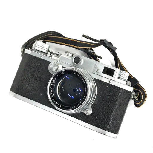 1円 Canon レンジファインダー CANON LENS 50mm F1.8 フィルムカメラ レンズ マニュアルフォーカス C061314