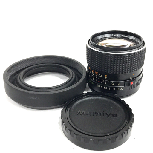 1円 MAMIYA MAMIYA-SEKOR C 1:2.8 110mm 一眼 マニュアルフォーカス 中判カメラ レンズ 光学機器 C171333-2