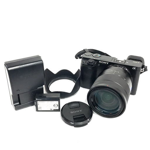 1円 SONY α6000 ILCE-6000 Vario-Tessar T＊ E16-70mm F4 ZA OSS ミラーレス一眼 デジタルカメラ C231127