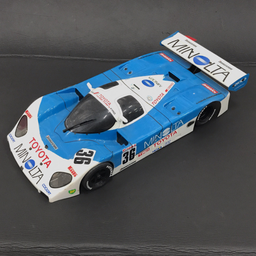 KYOSHO ラジコン トヨタ ミノルタ 88C-V スポーツカー レーシングカー ラジオコントロールカー 現状品 QG063-4