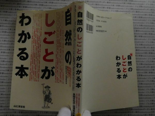 古本 AMno.381　送240円　自然のしごとがわかる本　永田さち子　山と渓谷社