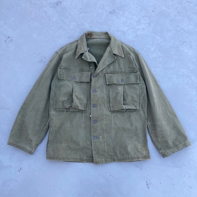 40’s M-43 HBTジャケット 13スター 米軍実物 US.ARMY 古着 vintage ヴィンテージ ヘリンボーンツイルジャケット