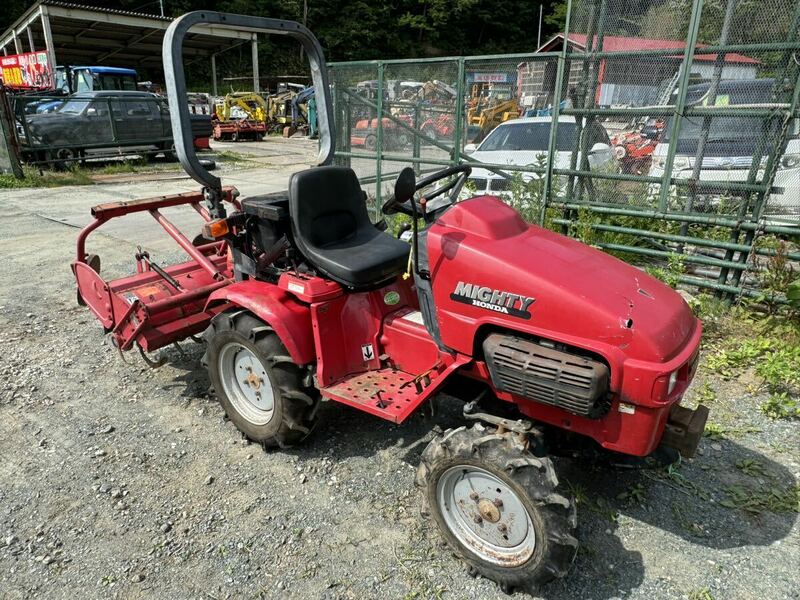 ☆RT130D ホンダ トラクター HONDA 13馬力 ディーゼル 農用トラクター ロータリー付き ロータリー型式R1102SK 動作確認◯ 青森県五戸町発