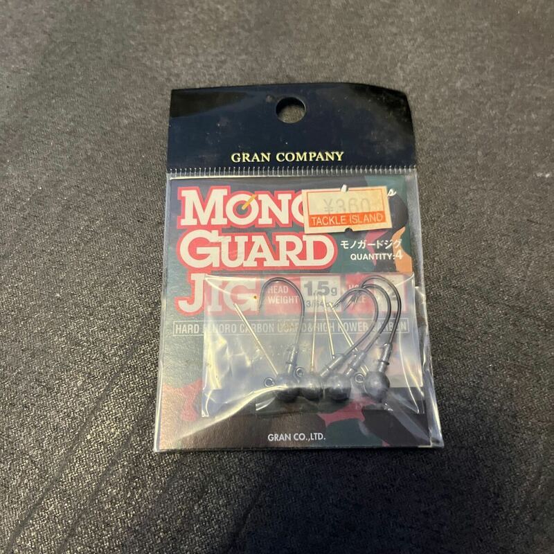 送料84円 新品　ノガレス　モノガードジグ 1.5g #2 ジグヘッド ジグヘッド ミドスト MONO GUARD JIG