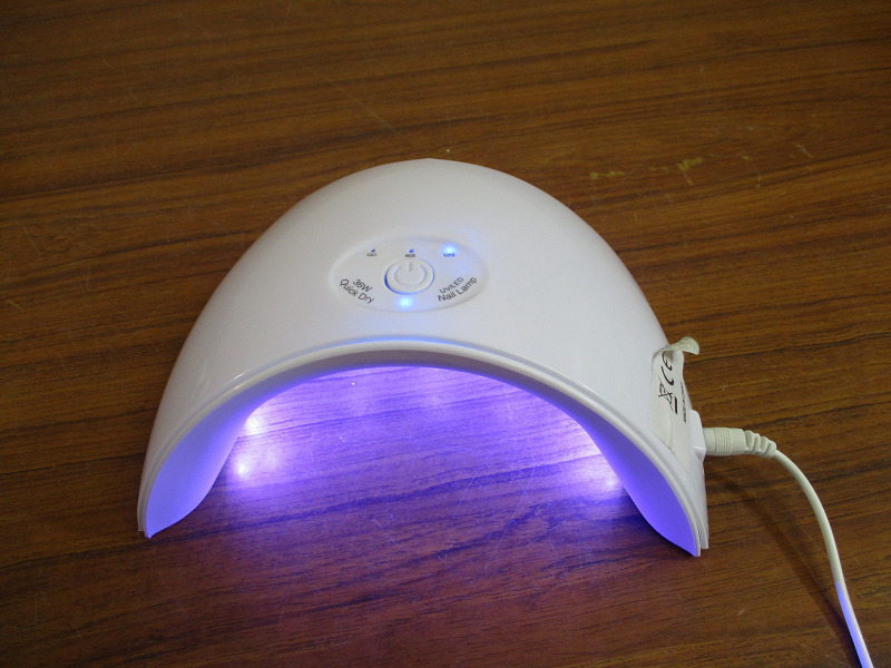 【T51/N】36W クイックドライ UV ネイルランプ 動作品 