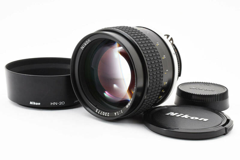 【極美品】Nikon ニコン Ai-s NIKKOR 85mm F1.4 MF Portrait Lens マニュアルフォーカス レンズ ポートレート #239