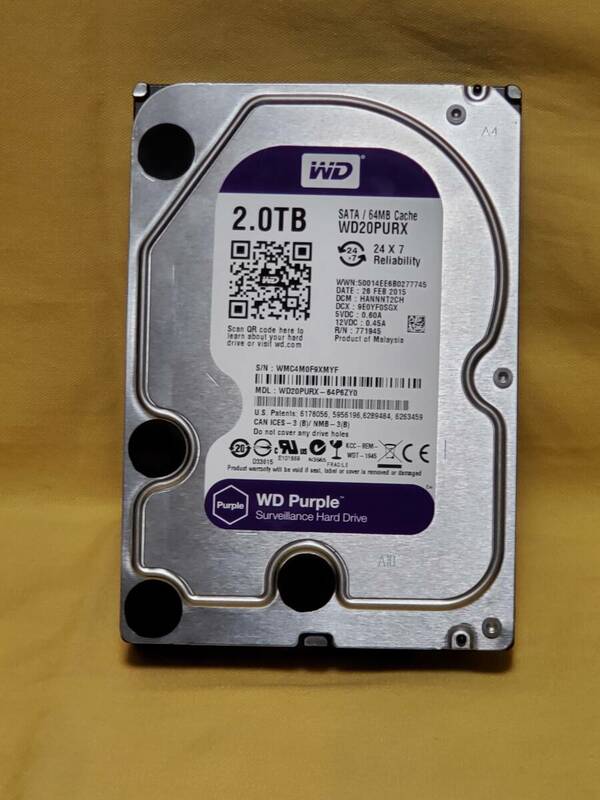 Western Digital WD20PURX 正常品