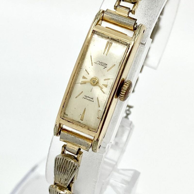 CITIZEN parashock 19石 腕時計 ウォッチ 手巻き 機械式 14K 14金 GOLD ゴールド Dressy シチズン Y1002