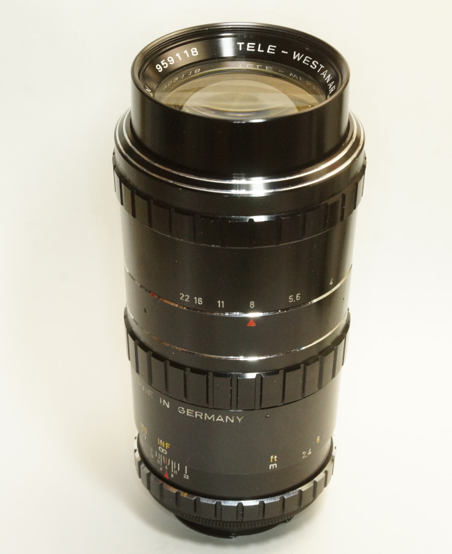 西ドイツ製 ISCO Gottingen TELE - WESTANAR 1:4/180 Exakta 1N-118 イスコ ブラック