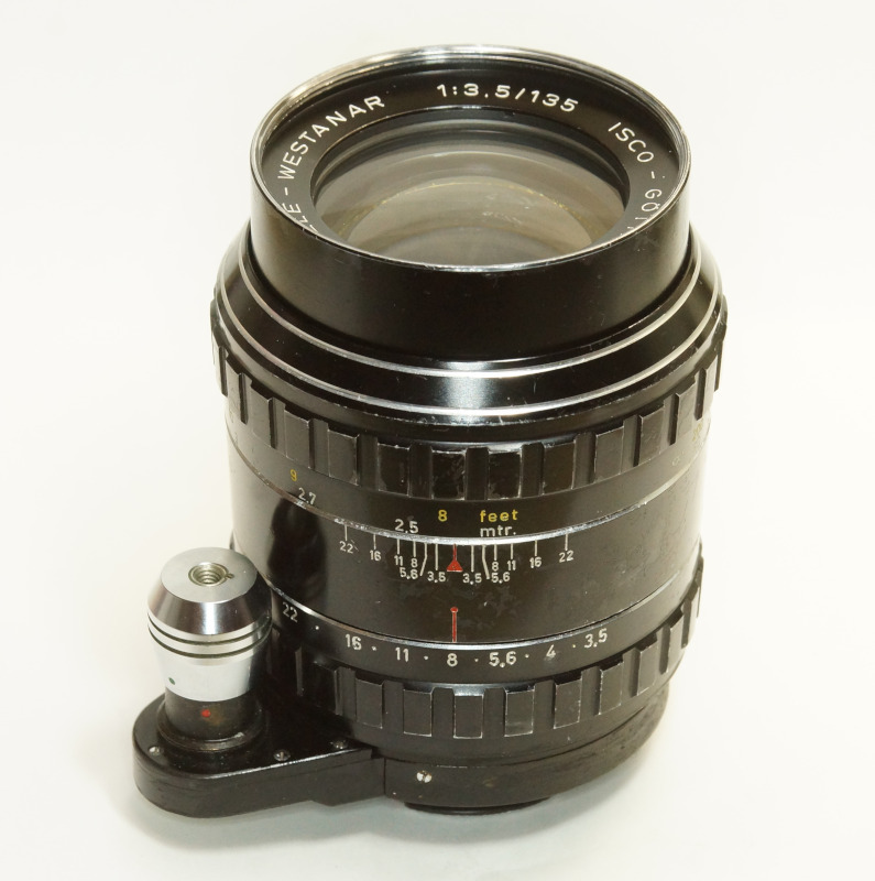西ドイツ製 ISCO Gottingen TELE - WESTANAR 1:3.5/135 Exakta 1N-505 イスコ ブラック