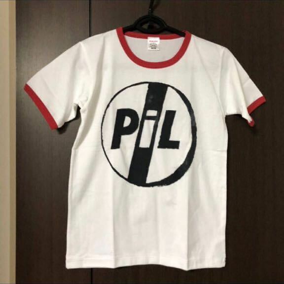 新品PILロゴリンガーTシャツ 半袖Tシャツ プリント トリム