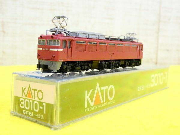 KATO カトー 3010-1 EF81一般色 電気機関車 Nゲージ 鉄道模型 ※動作未確認＠送料520円(5-6)