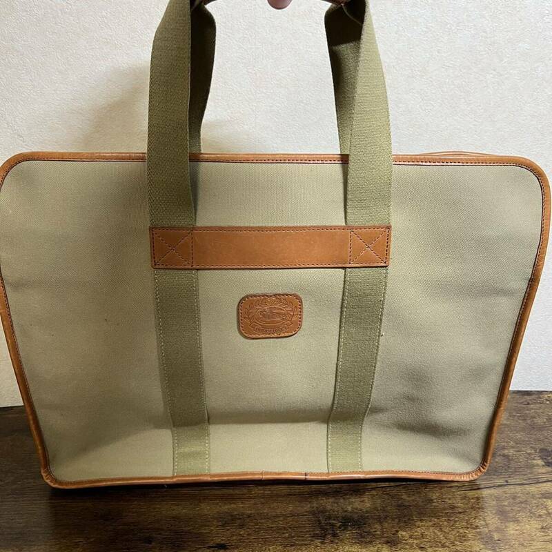 西542 BURBERRY バーバリー ショルダーバッグ キャンバス トートバッグ バッグ