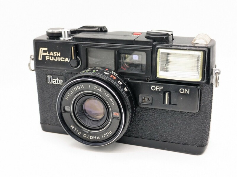 完動品！富士フイルム FLASH FUJICA Date コンパクトフィルムカメラ