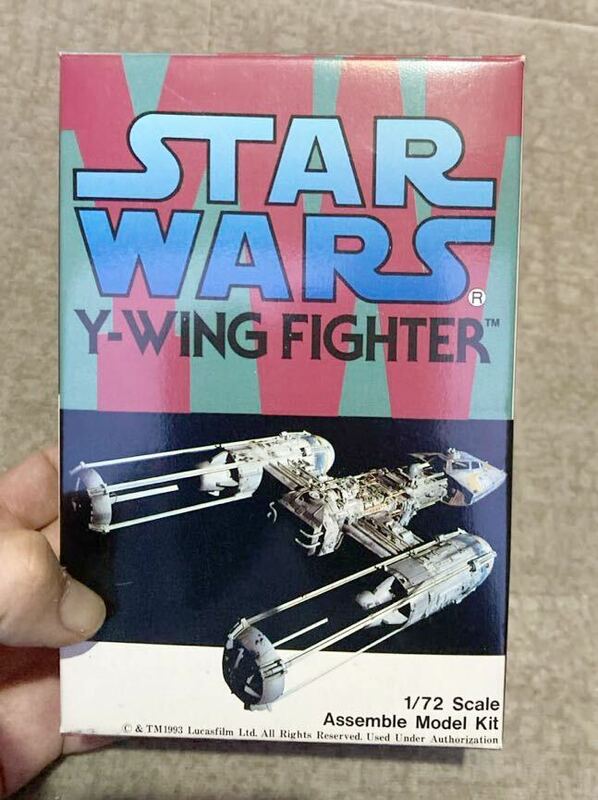 STAR WARS 1/72 Y-WING FIGHTER ガレージキット ガレキキャストレジンプラモデル絶版