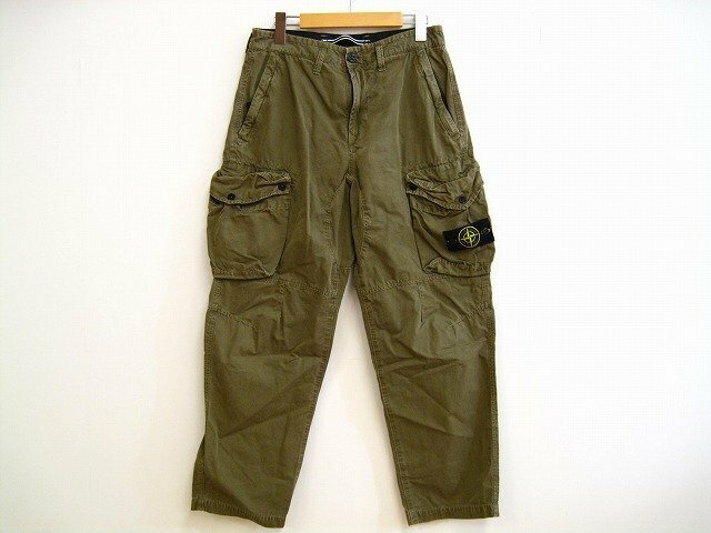 STONE ISLAND / ストーンアイランド 21 S/S カーゴパンツ 7415319WA サイズ : W29 カーキ