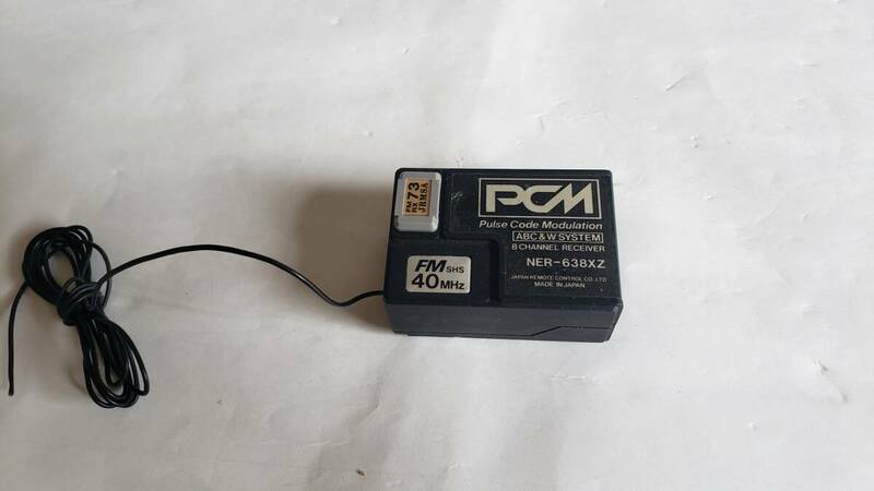 JR NER-6３８XZ. 40MHZ 73番 8CH 受信機 中古良品