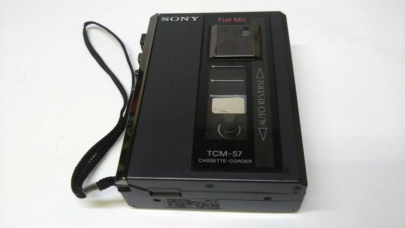 ※ SONY ソニー Cassette Corder カセットコーダー TCM-57 ジャンク品