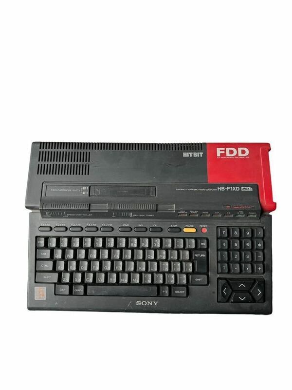 本体SONY HITBIT COMPUTER HB-F1XD MSX2パーソナルコンピュータ 