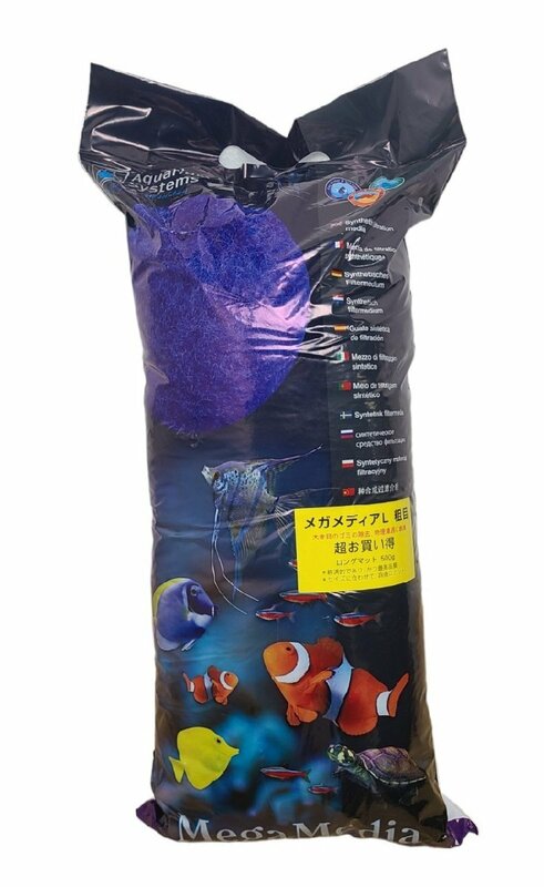 ◆ナプコリミテッド◆　 メガメディアL　粗目　超お買い得　ロングマット500g　未使用品　観賞魚　ｙ80③