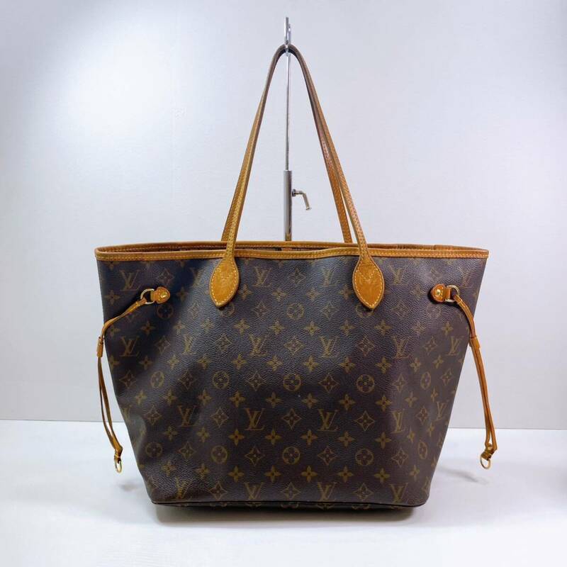 143【中古】LOUIS VUITTON ルイヴィトン ネヴァーフルMM モノグラム トートバッグ ショルダーバッグ M41602 PVCレザー レディース 現状品