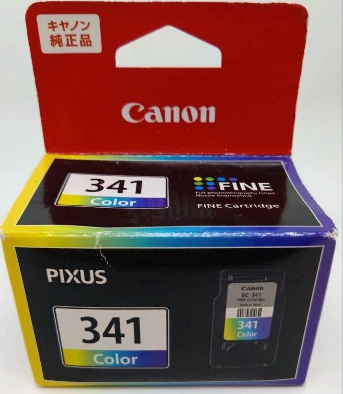 新品未使用 未開封　純正品　Canon キャノン PIXUS インクカートリッジ341XL インク カラー 大容量タイプ 