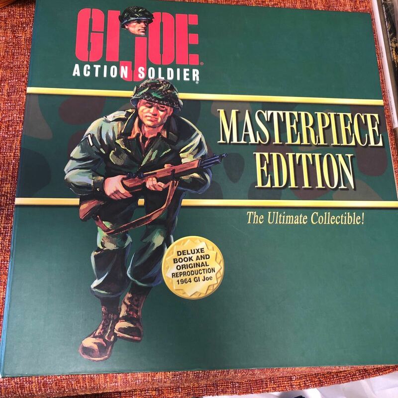 GI joe ジーアイ　ジョー　masterpiece edition the book マスターピースエディション ソルジャー 白人 action Soldier
