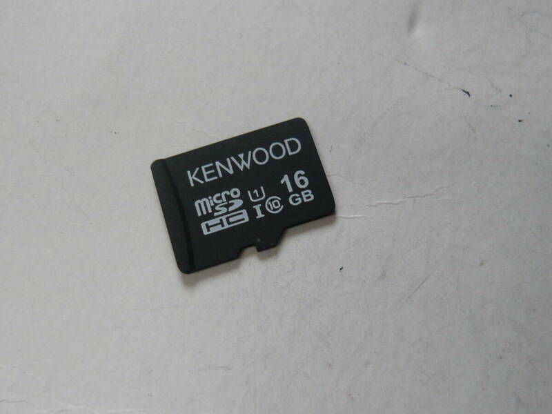 送料無料！動作保証！KENWOOD microSDHC 16GB