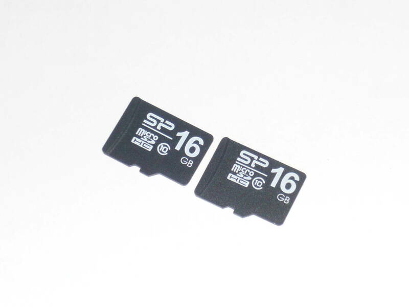 動作保証！送料無料！Silicon Power micro SDHC 32GB クラス⑩ 2枚セット