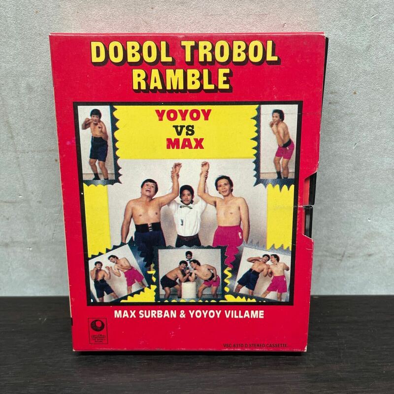 中古カセットテープ　MAX SURBAN&YOYOY VILLAME/ BOBOL TROBOL RAMBLE (2本組)