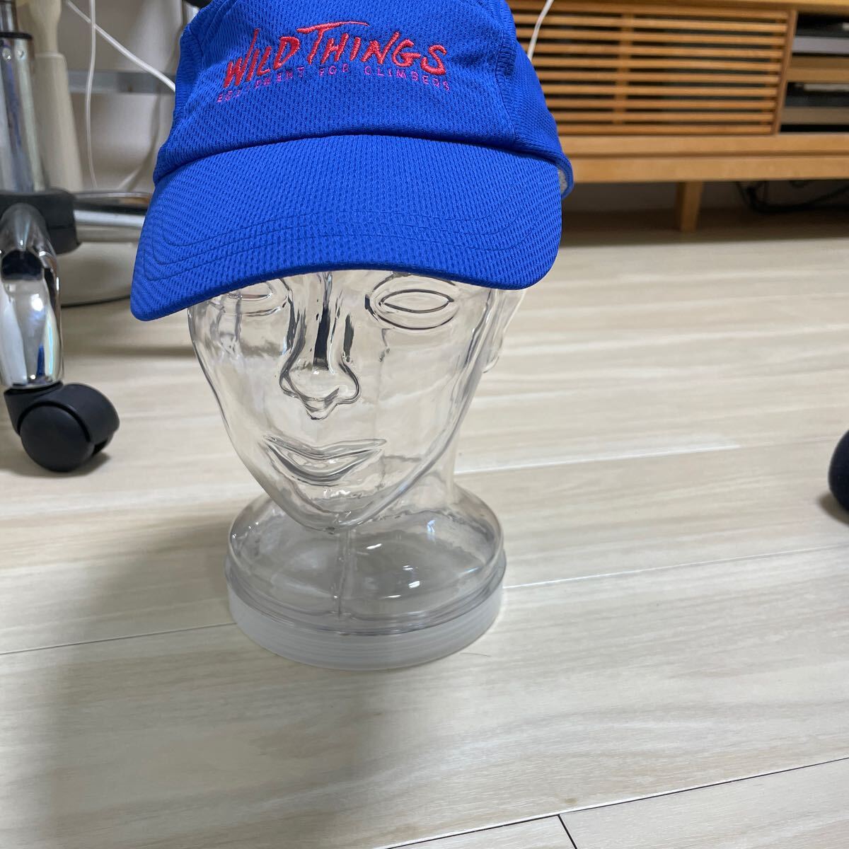 美品　WILD THINGS ワイルドシングス　ランニング　キャプ　サイズ　フリー　速乾性