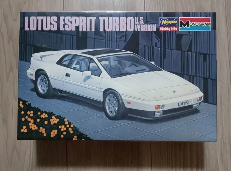 モノグラム ロータス エスプリ ターボ アメリカ仕様 LOTUS ESPRIT TURBO U.S.VERSION 1/24 MONOGRAM ハセガワ