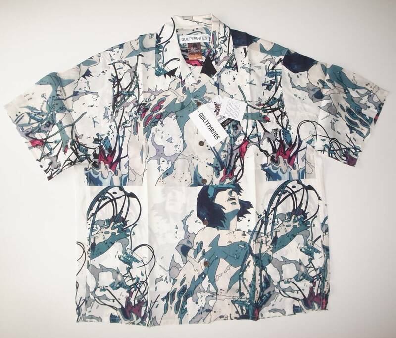 WACKO MARIA GHOST IN THE SHELL HAWAIIAN SHIRT TYPE-2 ハワイアンシャツ sizeM type-4 ワコマリア 攻殻機動隊