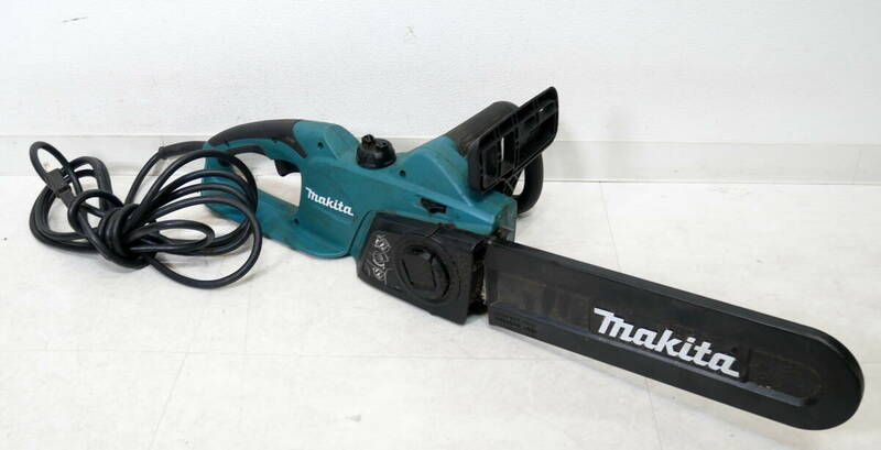 ▲(R606-B130)マキタ makita MUC3541 電気チェンソー 350mm コード式