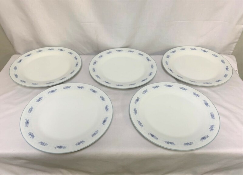 ▽Noritake ノリタケ Nittoroyal ニット―ロイヤル RC 花柄 大皿 27cm 5枚セット Y620P/9/43 中古▽003791