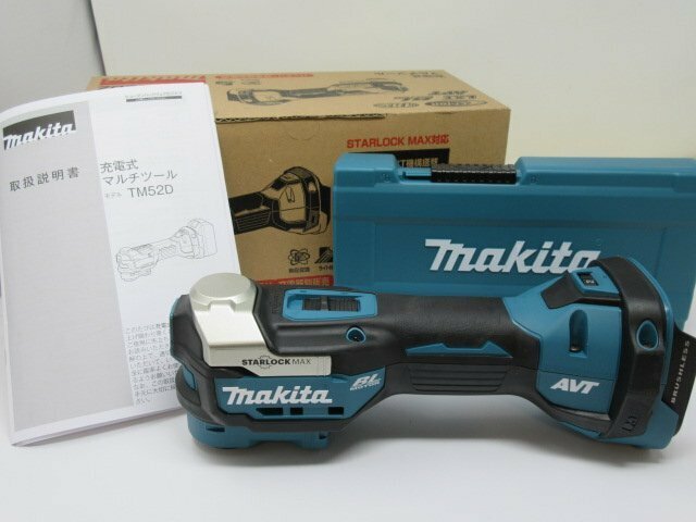 ◆makita　マキタ　充電式マルチツール　TM52DZ　18V　本体のみ　中古◆12625★