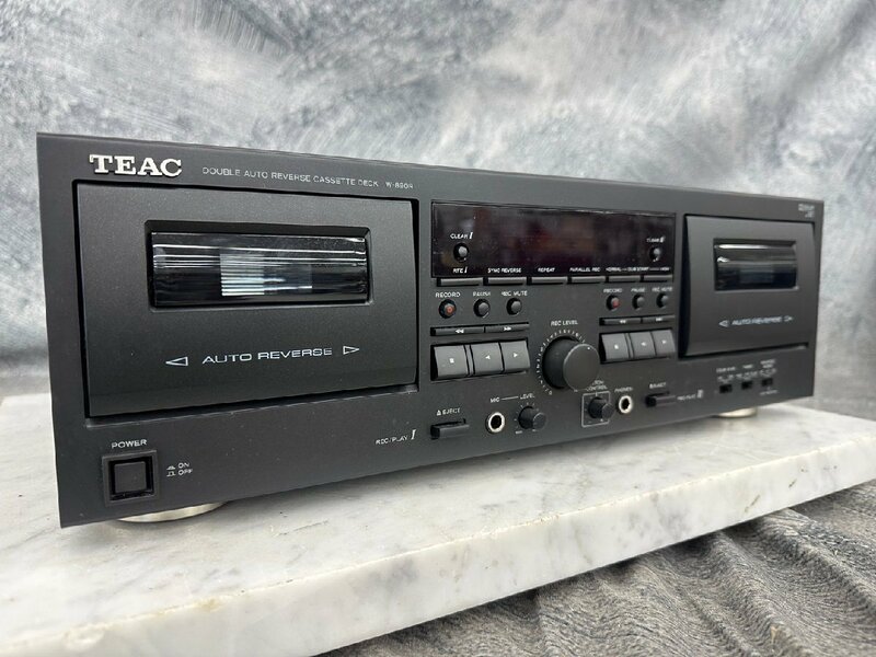□t541　中古★TEAC　ティアック　W-890R B　カセットデッキ